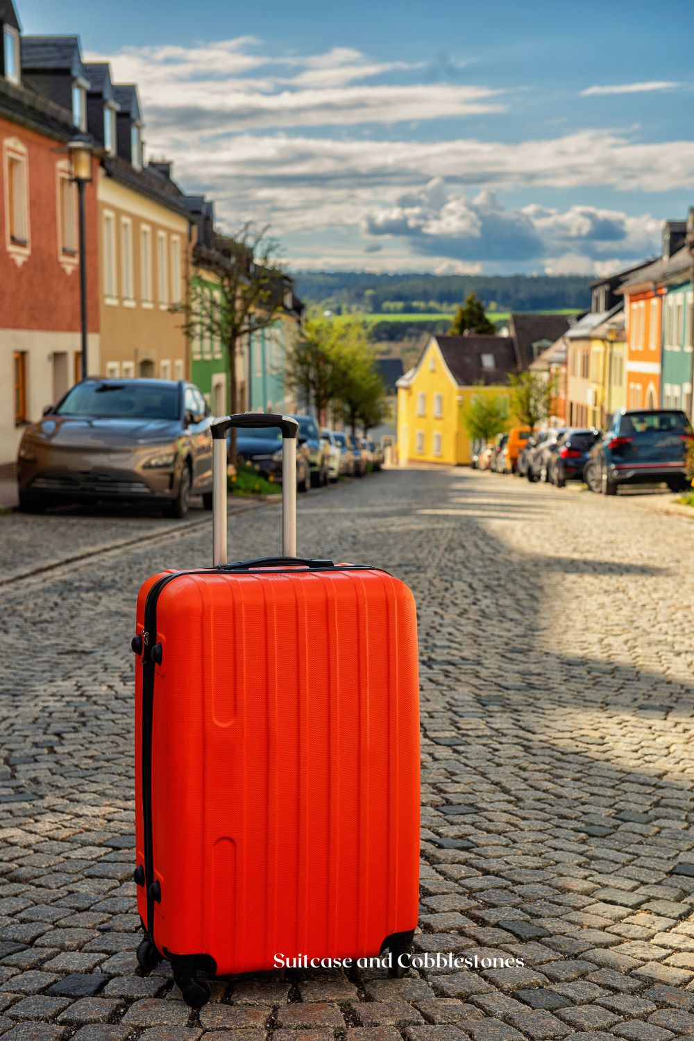 Suitcase and Cobblestones